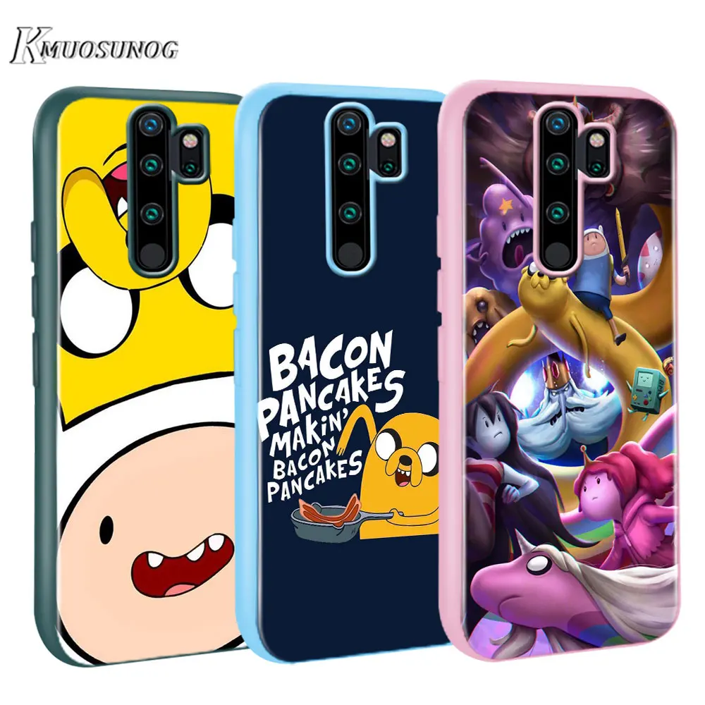 

for Xiaomi Redmi Note 8T 8 7 6 Pro Baseus Candy Color Cover Hot Adventure time for Redmi Note 5 Pro 5A 4 4X Case