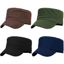 Мужская одноцветная плоская шляпа для гольфа, Классическая Кепка, Повседневная Уличная бейсболка s