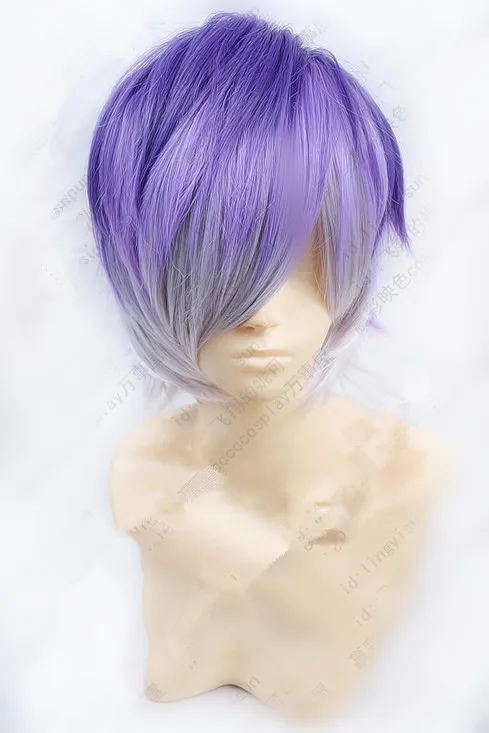Wig DIABOLIK LOVERS Kanato Sakamaki косплей костюм униформа наряд ежедневный костюм вечерние костюмы на Хэллоуин для взрослых на заказ - Цвет: Wig