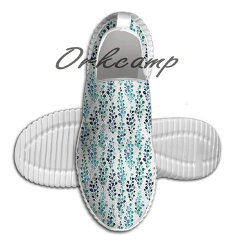 

Sport Running Shoes Turquoise foliage Light Weight Walking Shoes Breathable Mesh Yoga Shoes