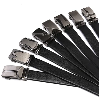 

Top Quality Girdle Belts For Jeans Mens Business Style Belt Designer Leather Strap Male Belt Automatic Buckle Belts For Men
