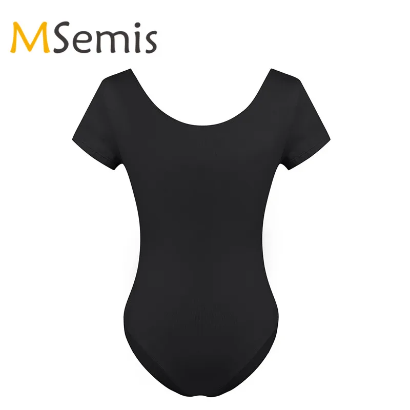 

Women Ballet Leotard Costumes Short Sleeves Gymnastics Swimsuit for Dancing Ballet Leotard Bodysuit Ballerina Tutu Dancewear
