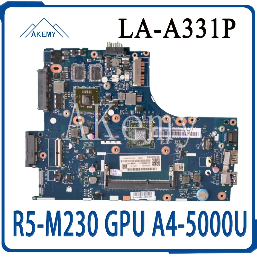 Akemy LA-A331P материнская плата для For Lenovo S415 Laotop с R5-M230 GPU A4-5000U CPU | Компьютеры и офис