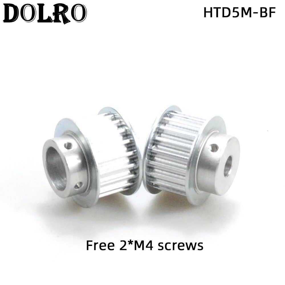 20 Teeth HTD 5M Synchronous Pulley Bore 5/6/6.35/7/8/10/12/14/15/18/19/20mm for Width10/15mm BF Keyway HTD5M Timing Belts Wheel Timing Belt Pulley Fixed Pulley Timing Pulley Belt Pulley