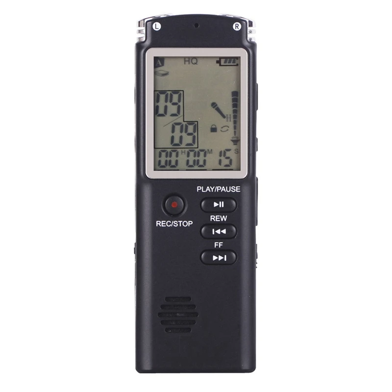 Rechargeable Digital Voice Recorder Audio Interview Pen USB Built-In Microphone Mp3 Player Activated Telephone Dictaphone VAR/VO |