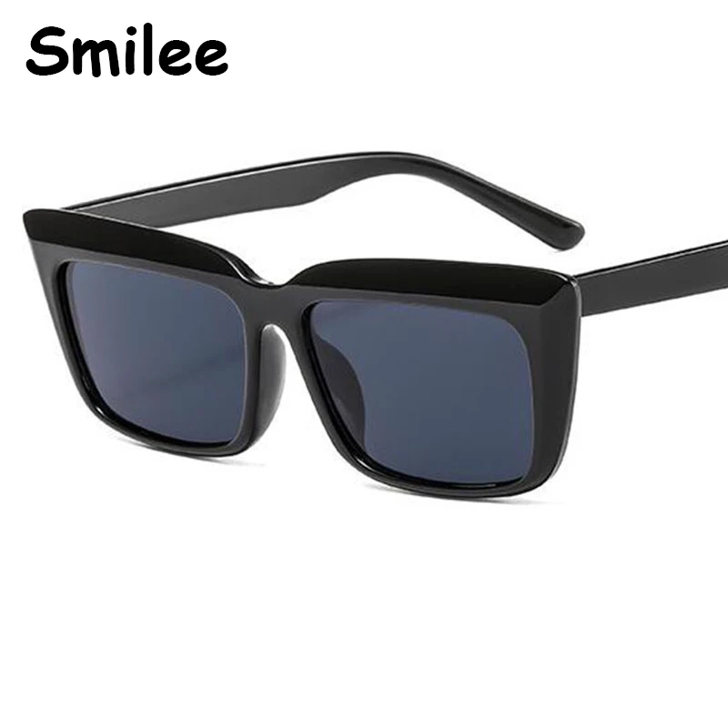 2020 New Vintage Square Sunglasses Luxury Black Leopard Transparent Frame Sun Glasses Female Shades Coulos UV400 | Аксессуары для