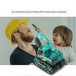 Diy veículo de engenharia inteligente solar para montagem educacional das crianças desenvolver crianças modelo elétrico carro adolescentes brinquedos presente