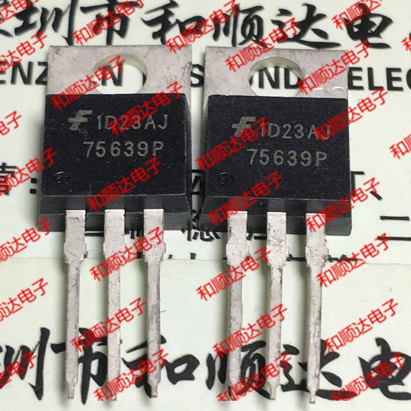 10pcs/lot 75639P New stock TO-220 56A 100V | Электронные компоненты и принадлежности