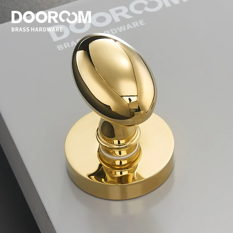 Латунный скрытый дверной замок Dooroom набор ручек в форме яйца светильник шный