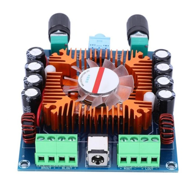 XH A372 TDA7850 Four Channel 50Wx4 HIFI Car Stereo o Amplifier Board Subwoofer Amplifier Bass AMP Home Theater