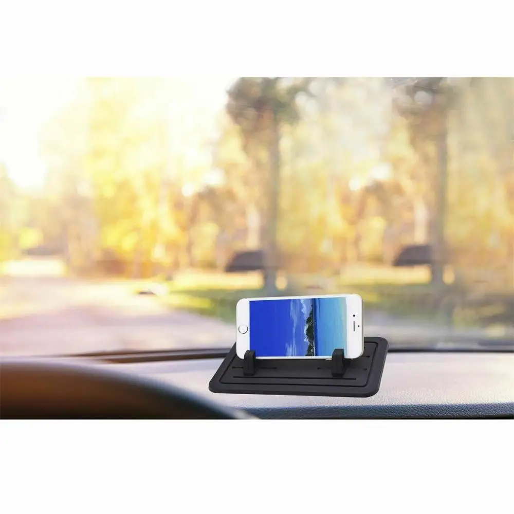  Universal Auto Nicht-Slip Matte Klebrige Silikon Pad Auto Dashboard Halterung Halter für Smart Hand