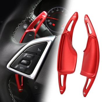

2pcs Car Steering Wheel Shift Paddle Shifter Extension For Chevrolet Camaro 2017 2018 2019 Chevy C7 Corvette 2015-2019