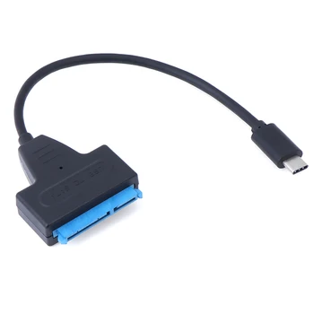

Type-C to Sata 3.0 Adapter 22 Pin Sata III Cable for 2.5 Inches External HDD SSD