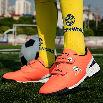 

SIZE27 39 Kids' Outdoor Soccer Shoes, Children Training Football Boots, Boys Girls Turf Racing Soccer Boots