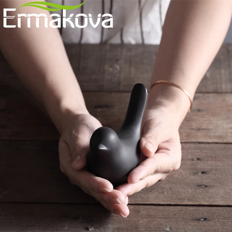 ERMAKOVA керамическая декоративная статуя птицы фарфоровая статуэтка Животная