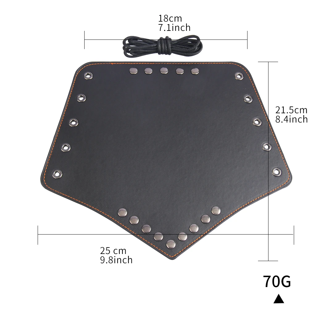 Leather Gauntlet Wristband Bracers Arm Armor Cuff Viking Cosplay Props