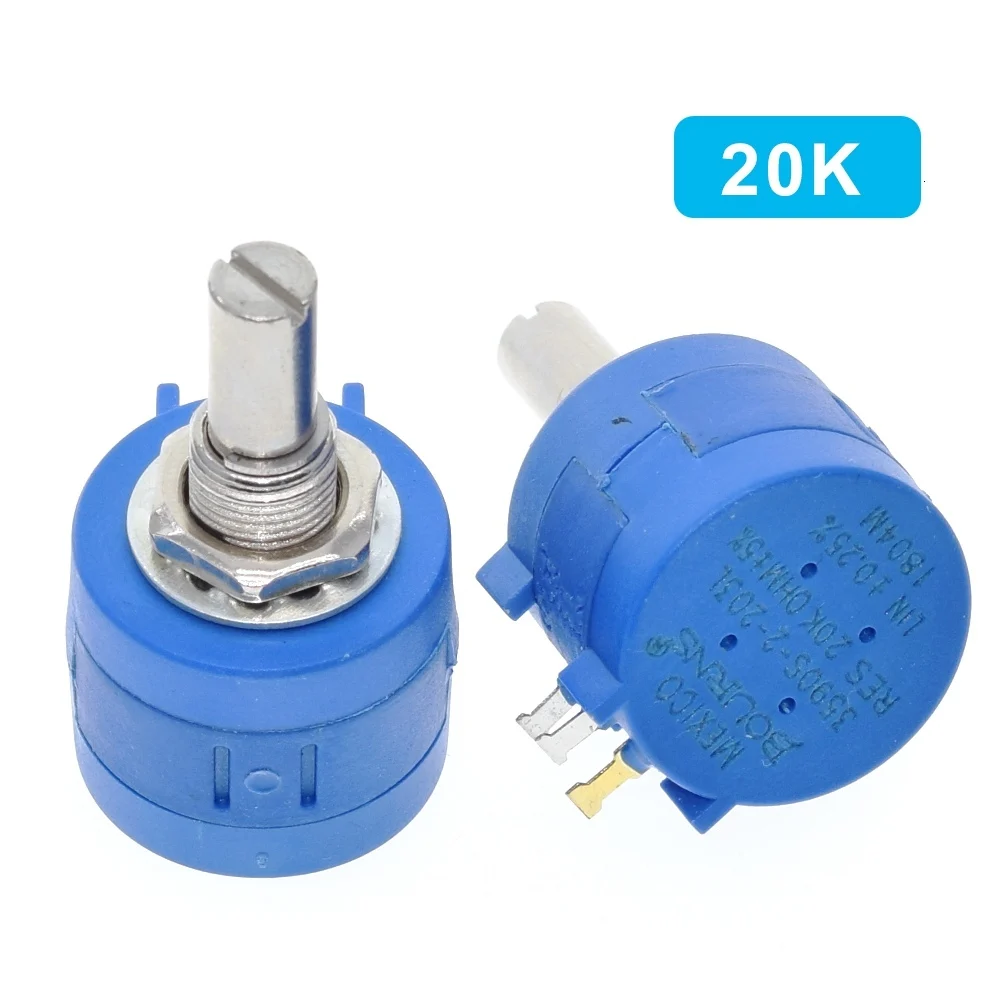 3590S серии потенциометр 500 1 K, 2K 5K 10K 20K 50K 100K ohm 3590S-2-103L 3590S 101 102 103 104 201 202 203 501 502 503