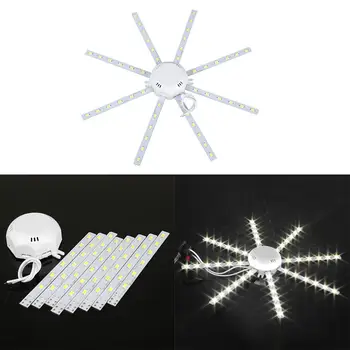 

Octopus Light 24W Ceiling Bedroom Light Lamp Magnet Lights Mounted Board Transformer LED