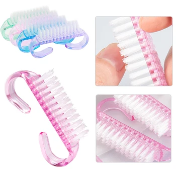 

Taoye teemo New 5/10pcs Nail Art Cleaning Nail Brush For Manicure Pedicure Care Soft Remover Dust Nail Brushes Set Makeup Tools