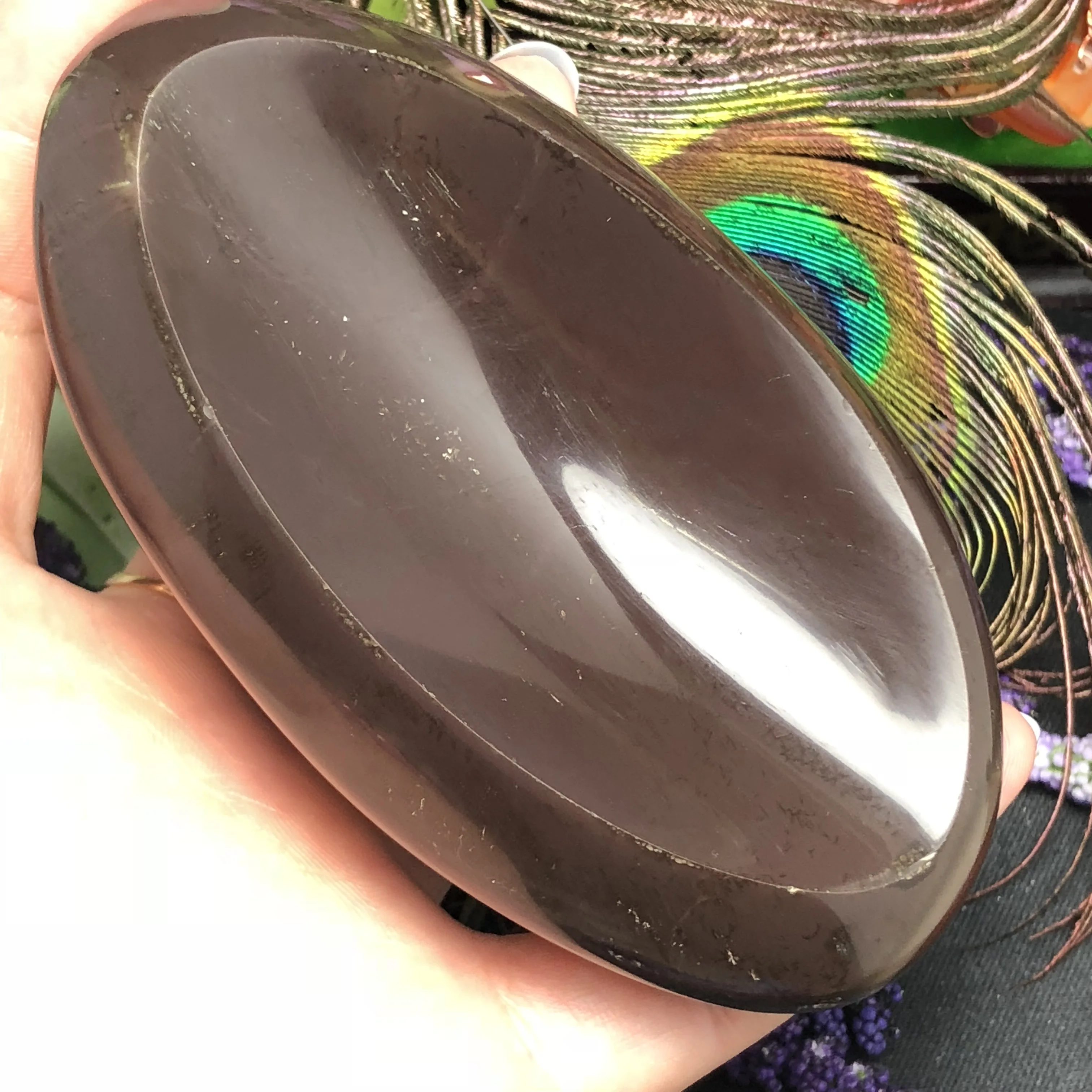 

Natural Agate Ashtray Gemstone Bowl Red Jade Chalcedony Soap Box Irregular Smooth Polished Hand Carved Stone Home Decoration