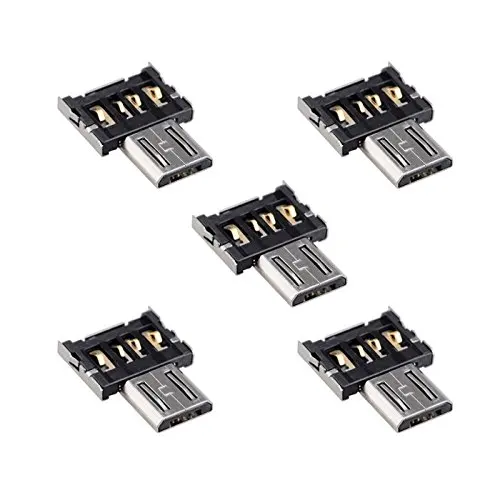5PCS Ascromy USB C к USB OTG адаптер для samsung Galaxy S9 S8 Plus Note 8 Oneplus Macbook Pro флэш-накопитель mini type C USB-C адаптер - Цвет: 5PCS