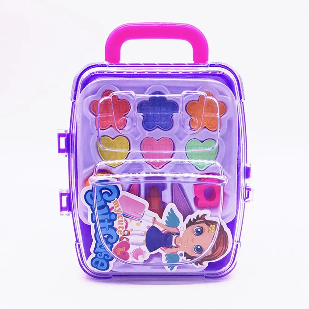 

Cute Princess Pretend Makeup Set Cosmetics Simulation Kids Girls Children Toy nice birthday gift for your daughter