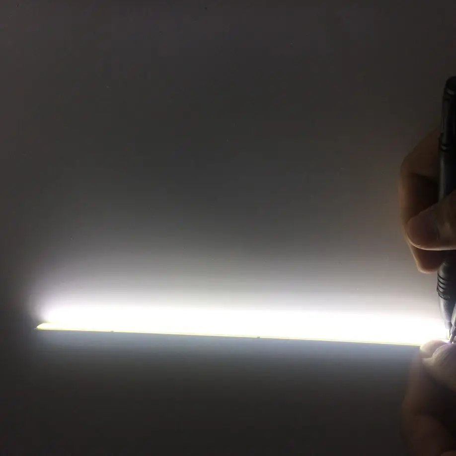 cool white 5pcs*50cm DC12V SMD 5730 LED Hard Rigid LED Strip Bar Light Aluminium shell+pc cover LED Bar Light 5730 - Emitting Color: cool white