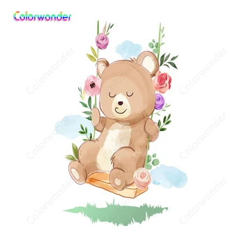 

Lovely bear Photography Backdrop newborn children baby shower Photographic Background Photocall Photo Studio