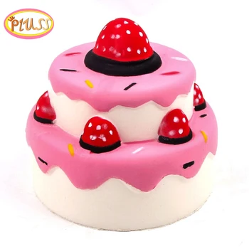 

Jumbo Kawaii Squishies Strawberry Cake Scented Slow Rising Squeeze Toys Stress Reliever Anti-stress Gift Toys for Kids Adults