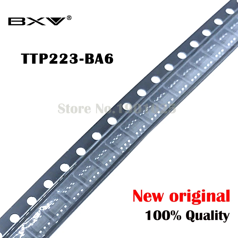 

20PCS TTP223-BA6 TTP223 SOT23-6 SOT new and original IC Free Shipping