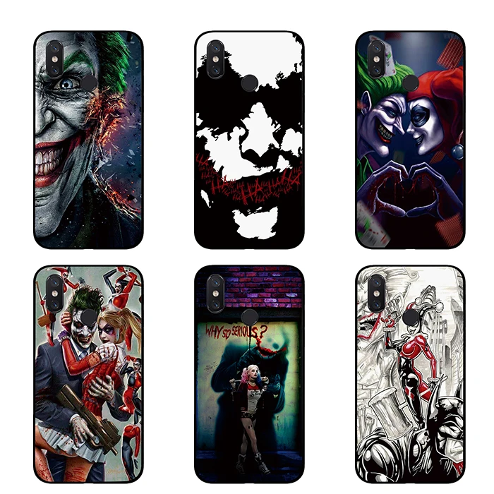 Харли Квинн, Джокер для Marvel ТПУ телефонные чехлы для Xiaomi Redmi GO 4 5 6 7 Pro 4A 4X 5A 5Plus 6A задняя крышка