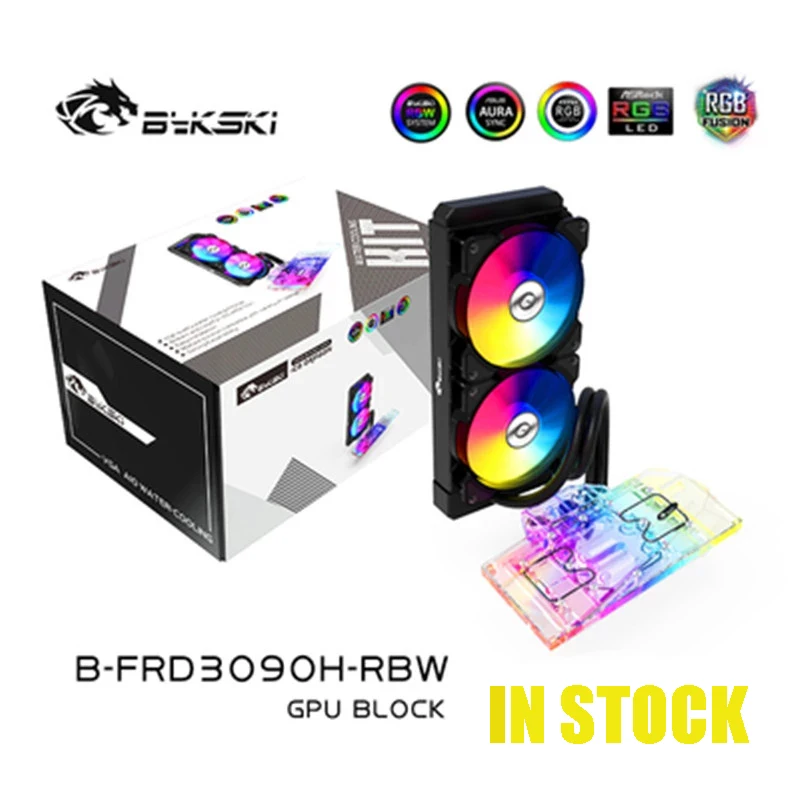 Bykski B FRD3090H RBW AIO комплект водяного охлаждения для NVIDIA RTX 3080 3090 АПК ссылка Графика