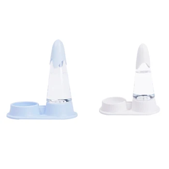 

Cat Bowl Protects Cervical Spine Anti-Overturning Cat Water Bowl Anti-Moisture Automatic Pet Drinking Fountain