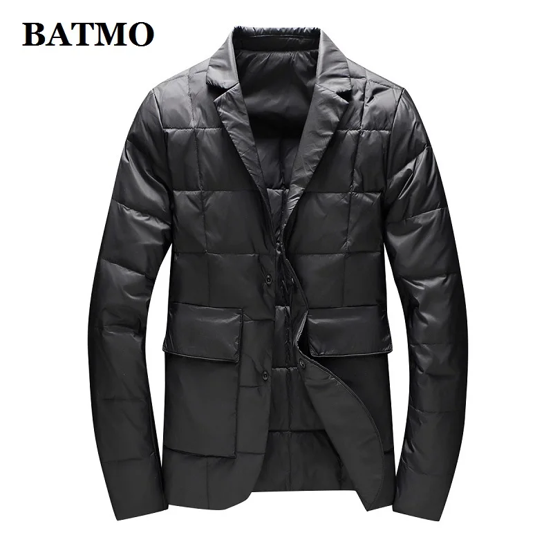

BATMO 2022 Новое поступление зимние 80% Белые куртки на утином пуху для мужчин, зимний блейзер для мужчин, 88016