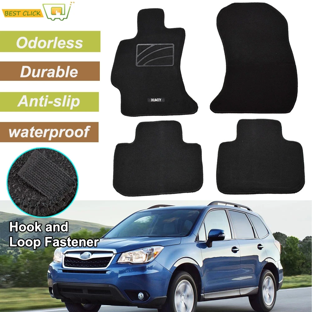 Для Subaru Forester 2014 2015 2016 2017 2018 LHD Автомобильный Коврик противоскользящий передний