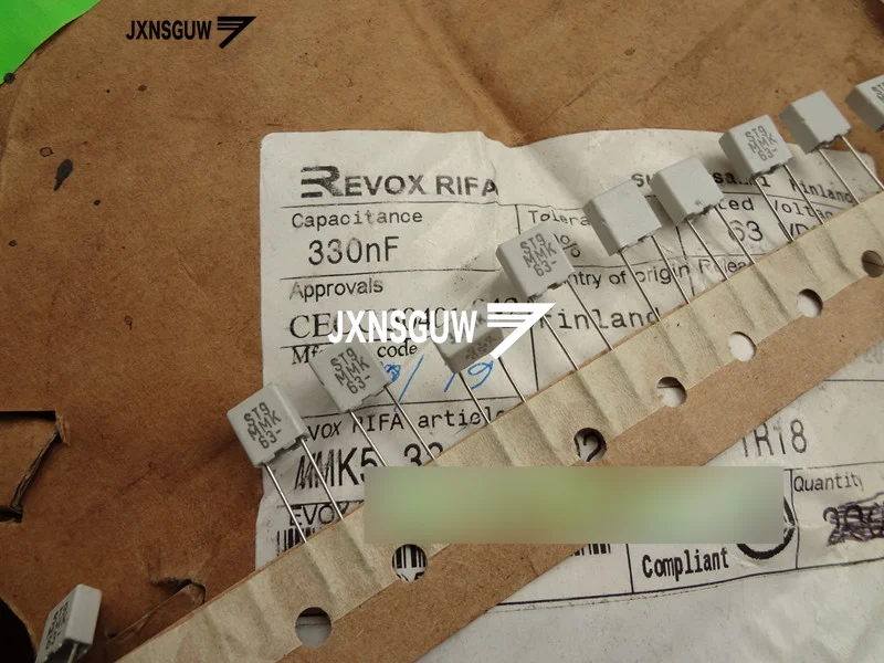 10 шт. новый оригинальный EVOX RIFA MMK5 0 33 UF 63V P5MM 334/63V пленочный конденсатор MMK мкФ 330N 334 |