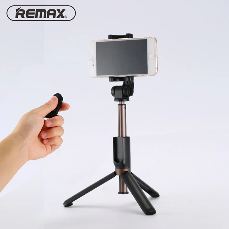 Remax P9 портативный Bluetooth селфи палка штатив от медиа камеры Открытый Запись видео селфи палка для Iphone samsung Huaw