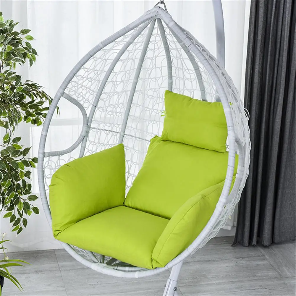 Hanging Egg Chair Pads Wicker Rattan Hanging Seat Cushion Nonslip Soft