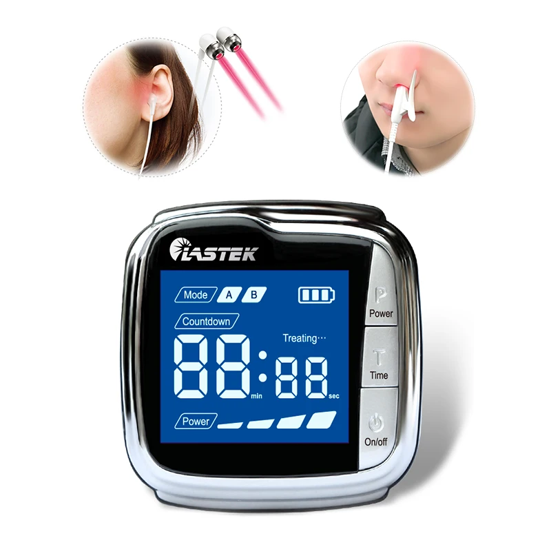 US $350.00 Tympanitis tinnitus treatment soft laser therapy apparatus no side effect for Lowering High blood viscosity