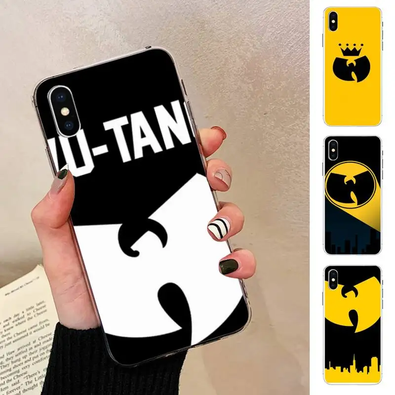 Черный чехол для телефона LJHYDFCNB Wu Tang Clan IphoneX XS 11 11Pro 5 5s SE 6 6s Plus 7 8 2020|Чехлы-накладки| |