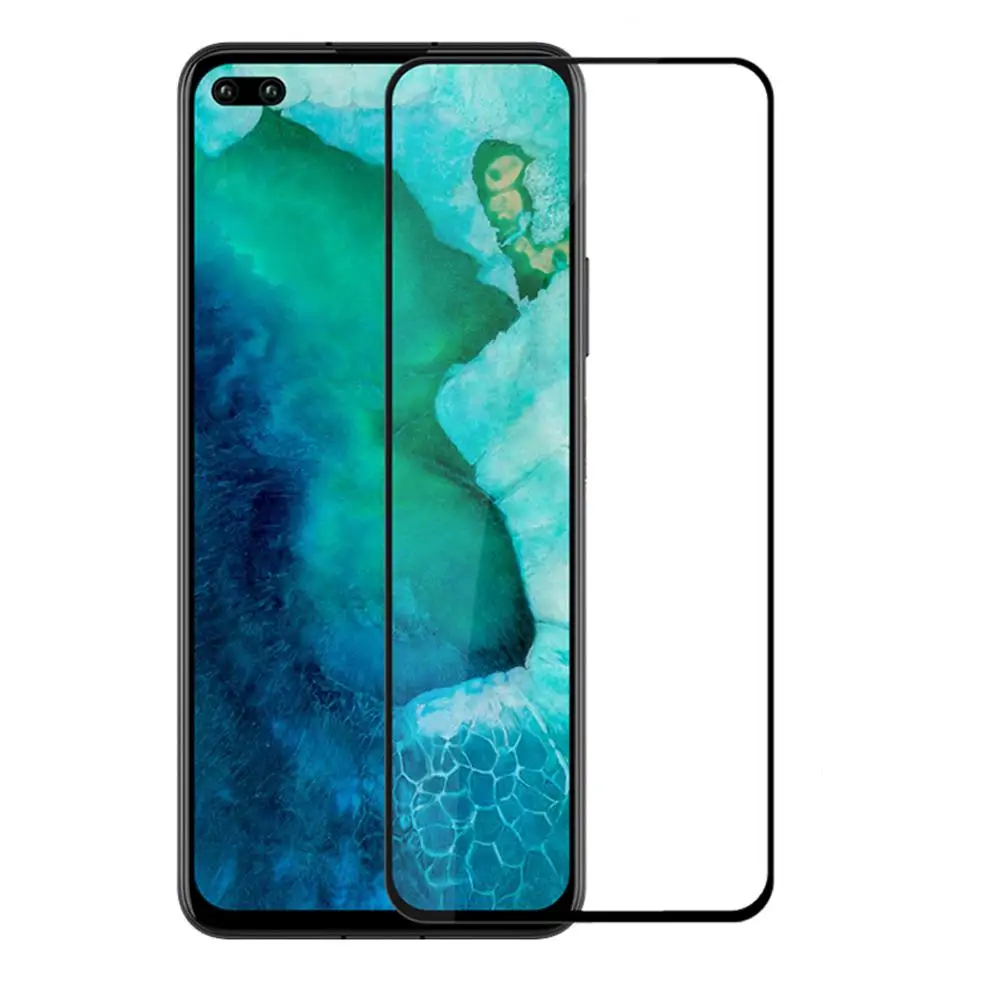 2 шт. оригинальная закаленная пленка для HUAWEI Nova 6 HD полное покрытие Защита экрана