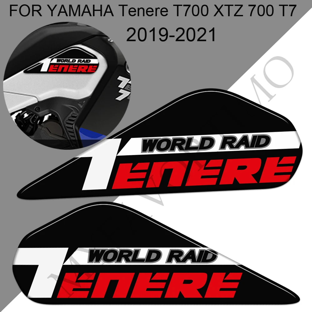 

Набор защитных наклеек на бак для YAMAHA Tenere T700 XTZ 700 T7, 2019 2020