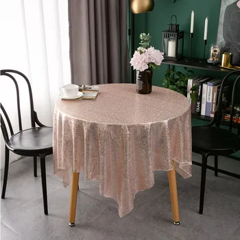 

Round table Christmas tablecloth glitter tablecloth Rectangular tablecloths cloth New year's table cloth Tablecloth for table