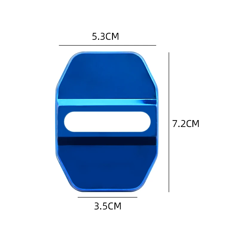 Car door lock cover 4 pieces protect buckle cover rust for BMW X1 X3 X4 X5 X6 E46 E90 E60 F10 E39 F30 E36 F20 E87 E70 E91 E30