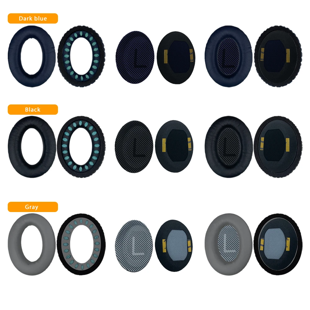 Premium Replacement Leather Earpads and Headband Earmuff