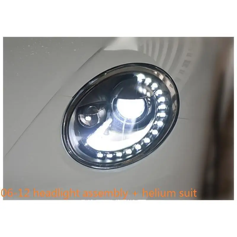 MODEL A Automovil Drl Neblineros Para автомобильные Автомобильные светодиодные фары, автомобильные фары в сборе 06 07 08 09 10 11 12 для Volkswagen Beetle - Цвет: MODEL A