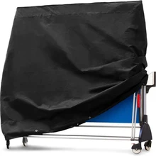 Черный Настольный Теннис Пинг Понг Водонепроницаемый защитный открытый сад покрытие лист