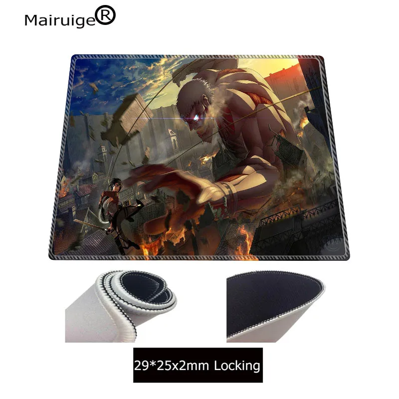 Mairuige, 900X400X3 мм, аниме атака на титанов, высокоскоростной коврик для мыши, большой игровой коврик для мыши с блокировкой края, коврик для мыши, коврик для клавиатуры