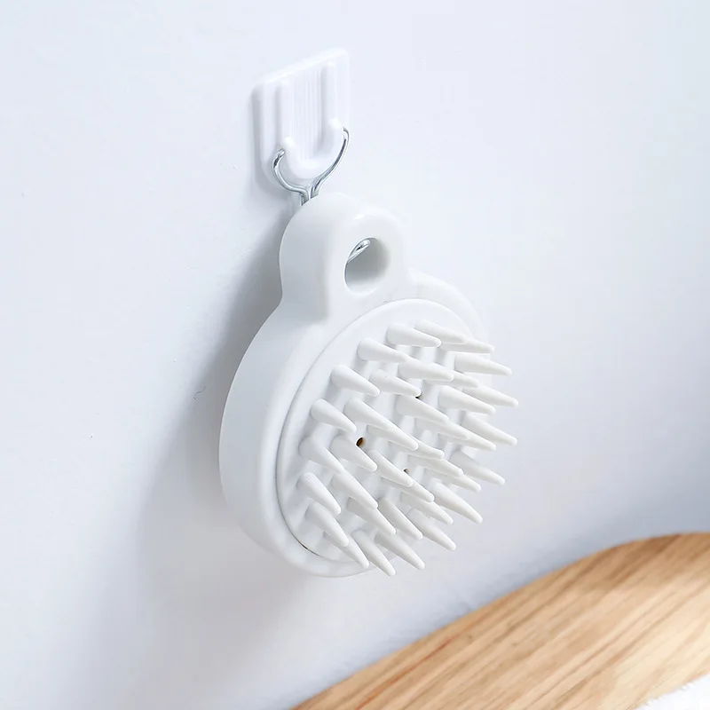 Creative shampoo brush shampoo comb adult head massage brush comb Japanese silicone children's