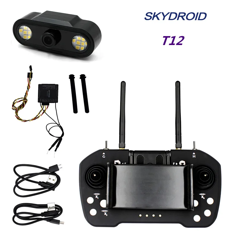 Оригинальный 12 канальный пульт дистанционного управления SKYDROID T12 2 4G 4 в 1